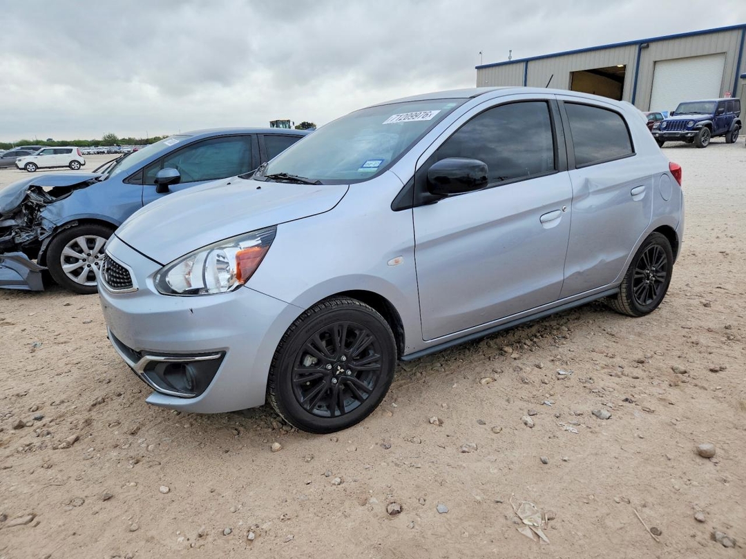 Вид 2019 MITSUBISHI MIRAGE LE, угол 1