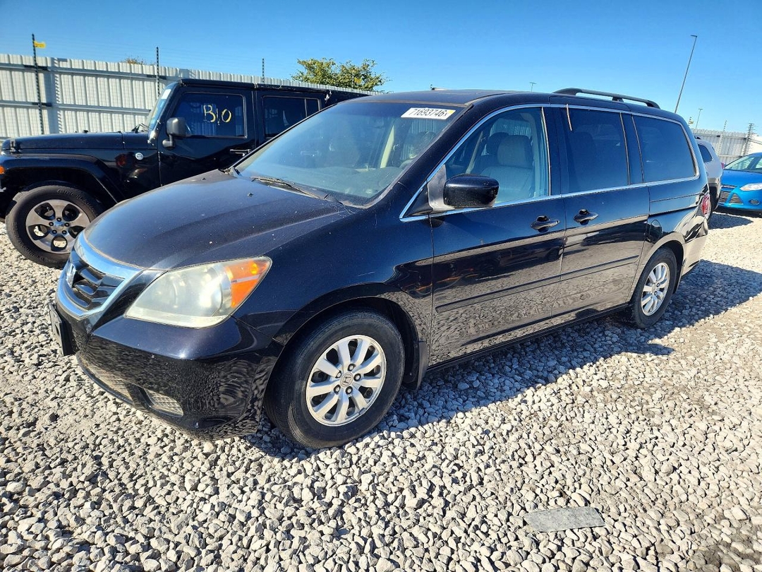 منظر 2008 HONDA ODYSSEY EXL، زاوية 1