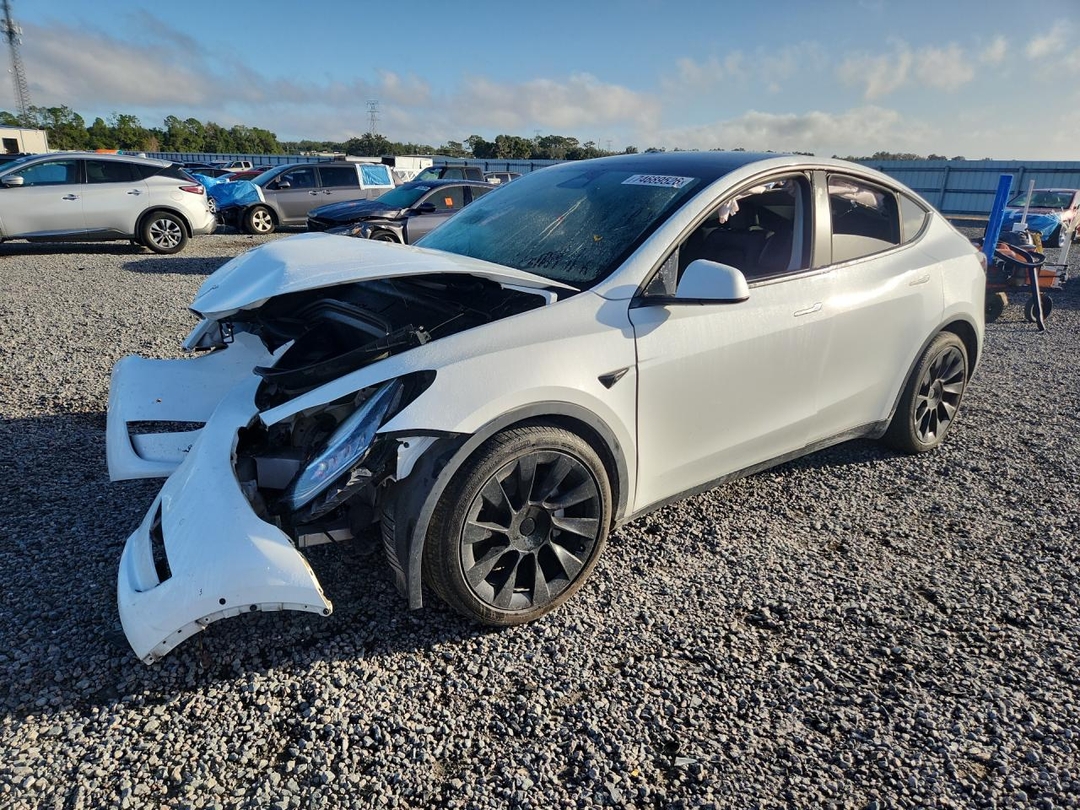 2021 TESLA MODEL Y view, angle 1