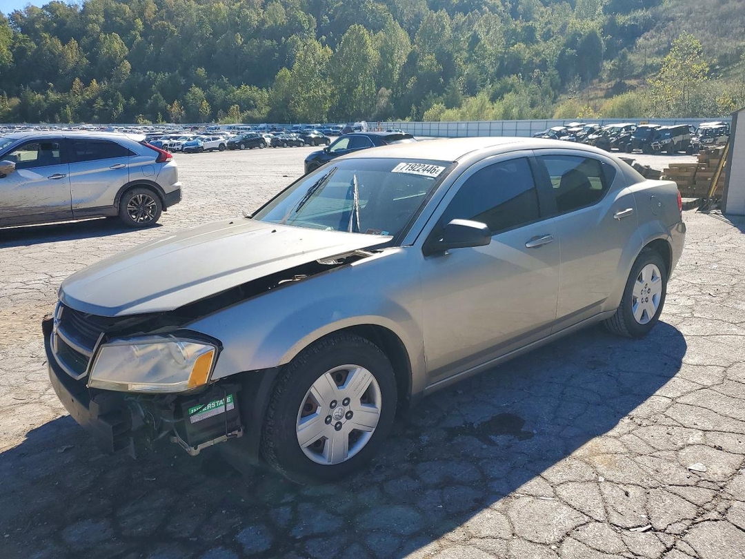Vue de 2008 DODGE AVENGER SE, angle 1