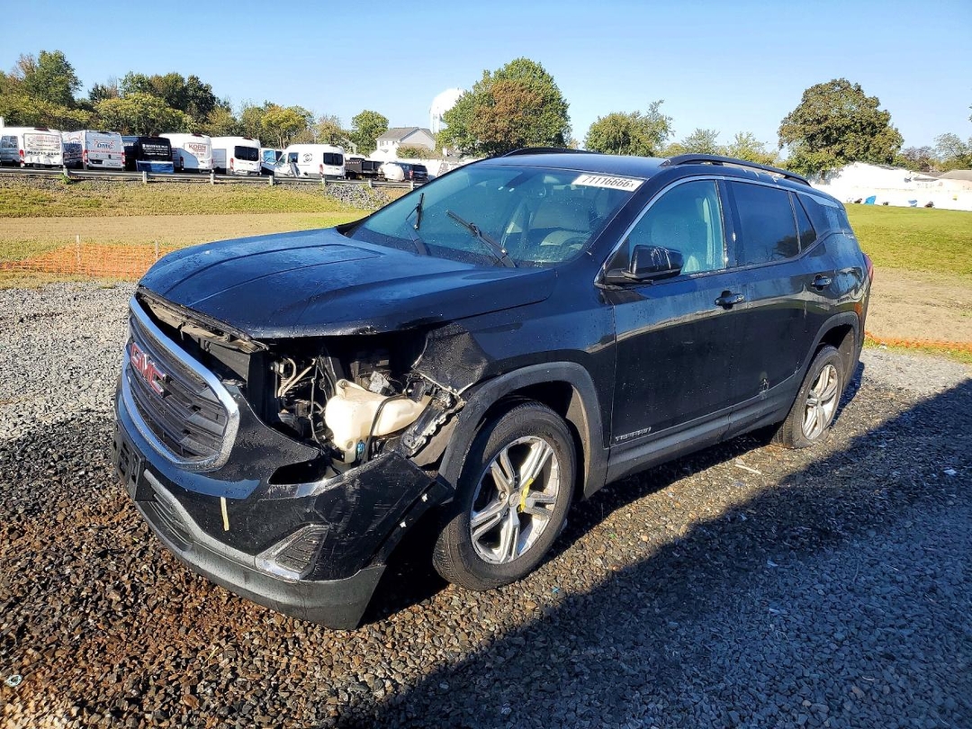 Vue de 2018 GMC TERRAIN SLE, angle 1