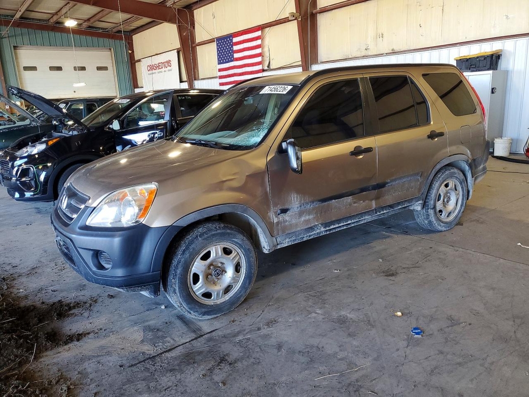 Vista de 2006 HONDA CR-V, ángulo 1