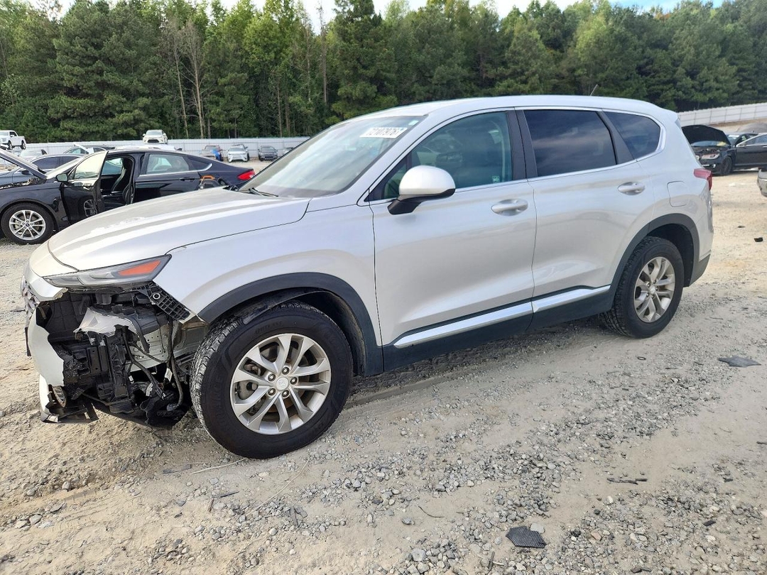 Vue de 2019 HYUNDAI SANTA FE SE, angle 1