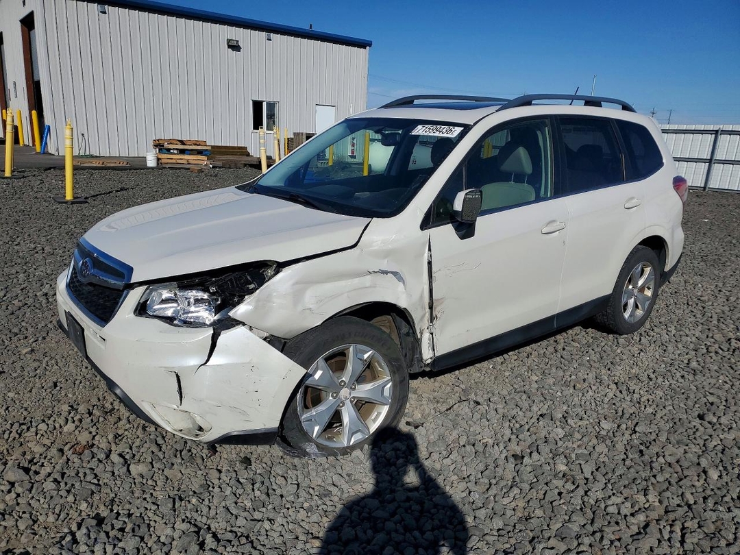 Vista de 2014 SUBARU FORESTER 2.5I LIMITED, ángulo 1