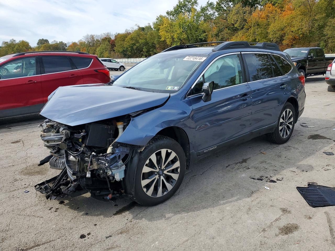 Vedere 2017 SUBARU OUTBACK 2.5I LIMITED, unghi 1