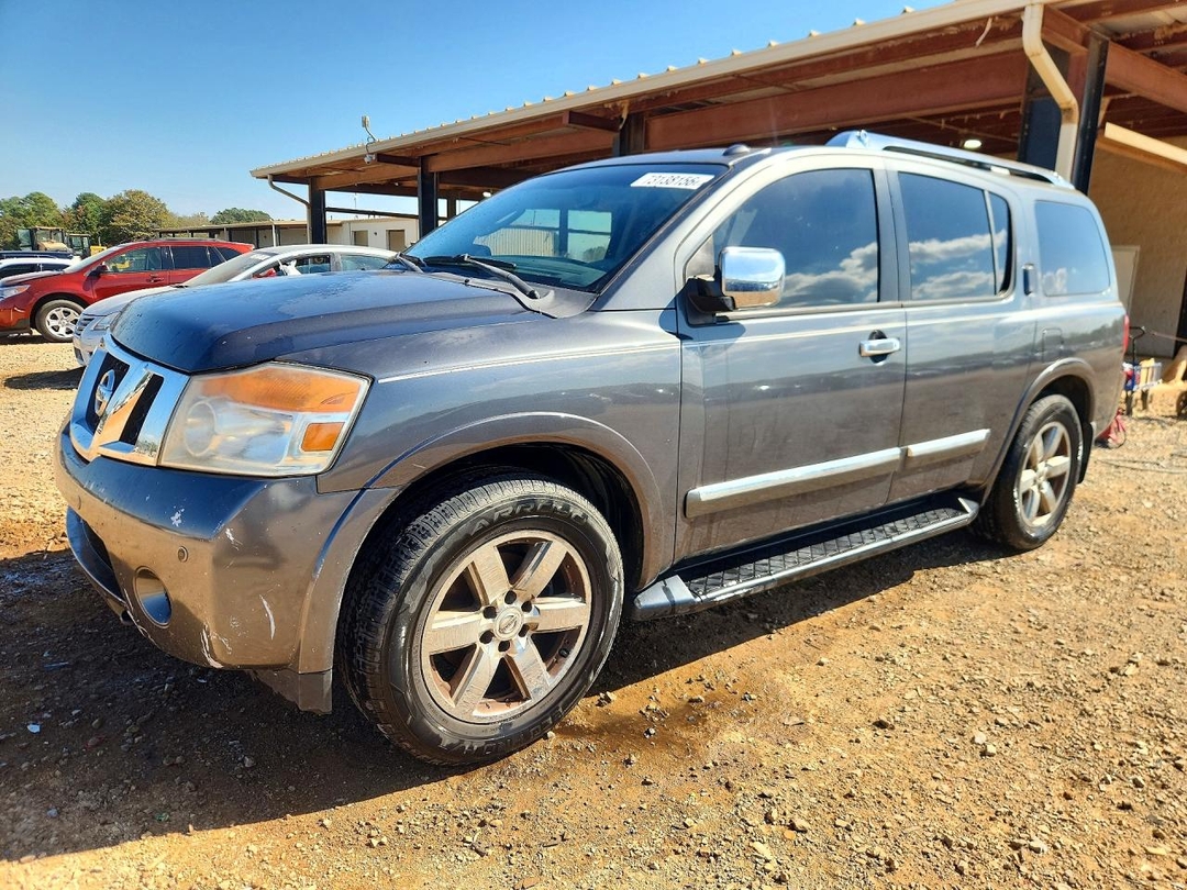 Вид 2012 NISSAN ARMADA PLATINUM, угол 1