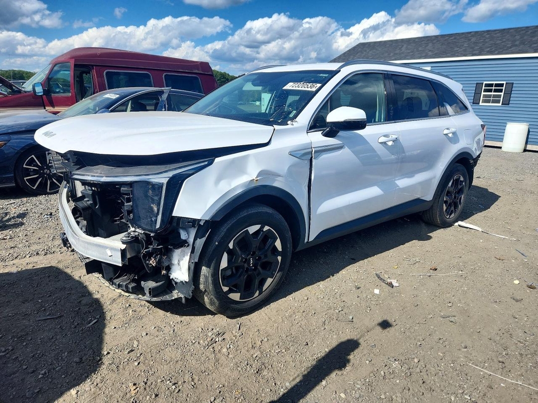 Vue de 2024 KIA SORENTO S, angle 1