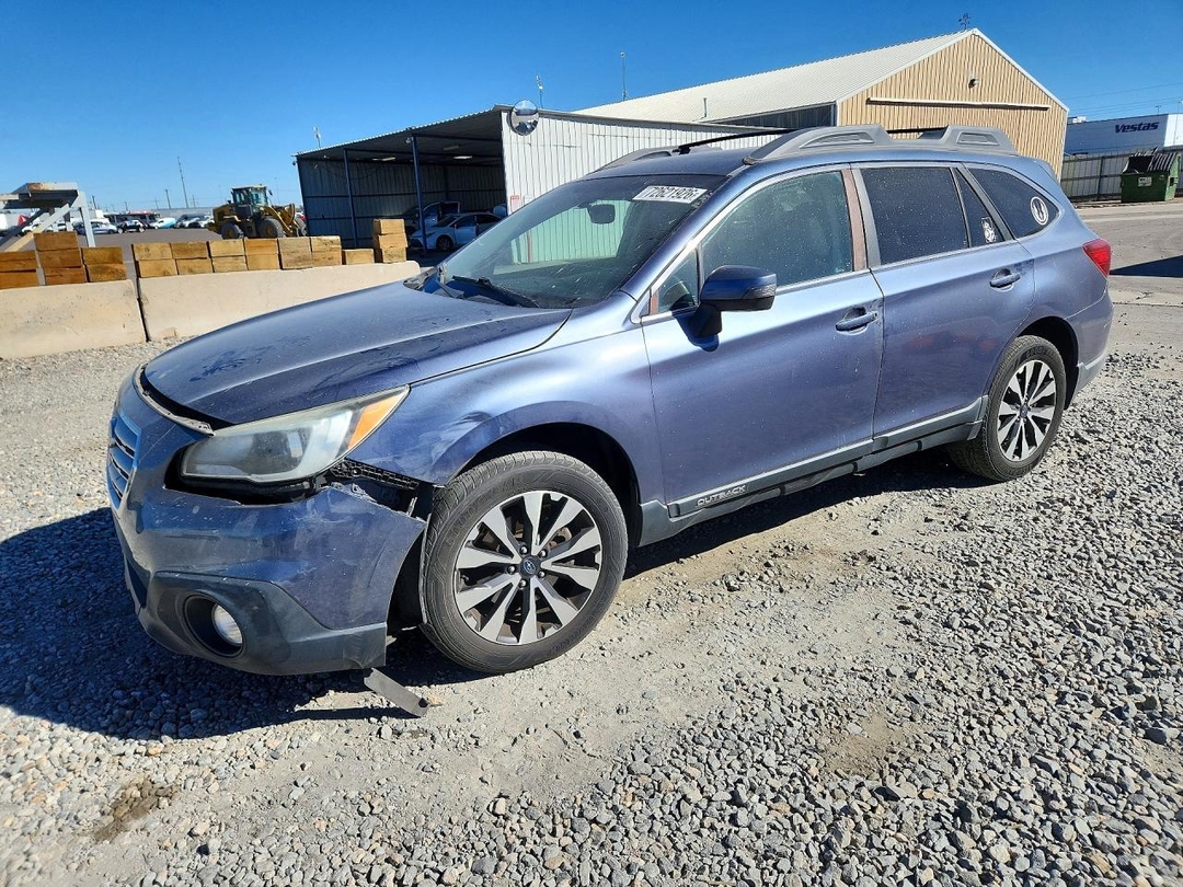 Vue de 2015 SUBARU OUTBACK 2.5I LIMITED, angle 1