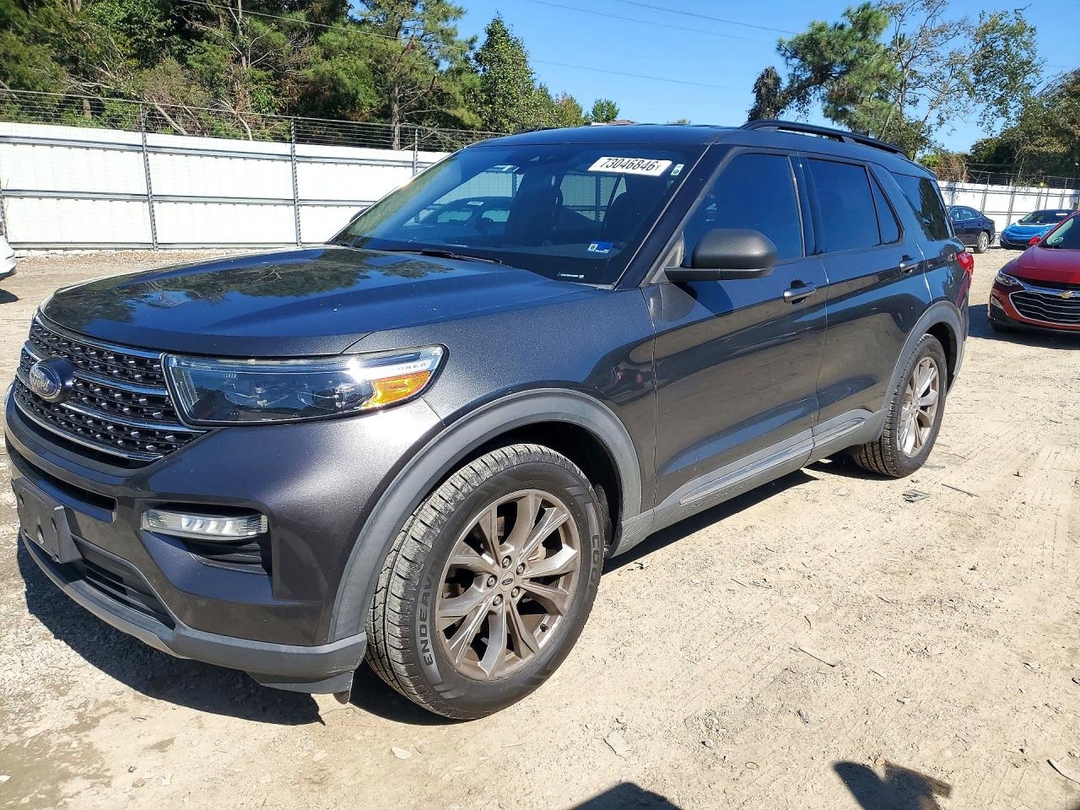Vista de 2020 FORD EXPLORER XLT, ángulo 1