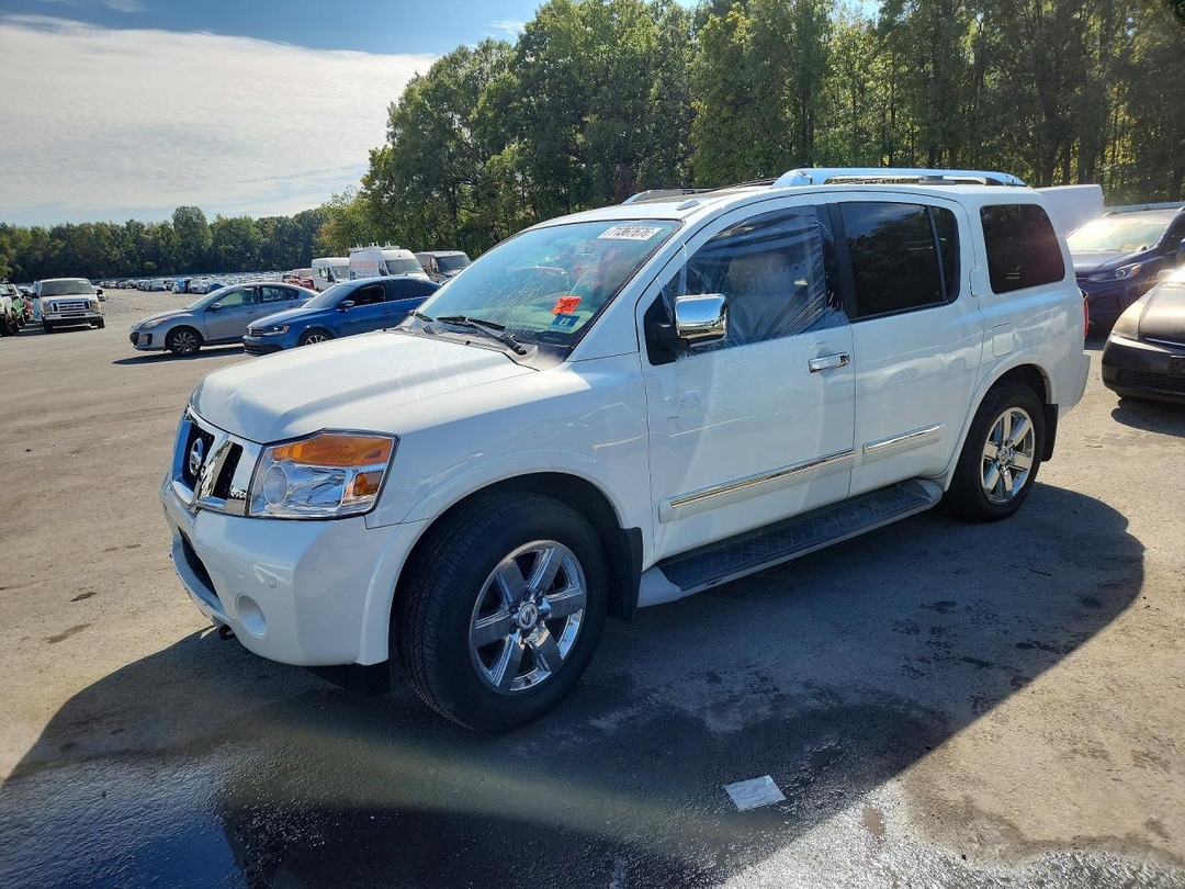 Вид 2014 NISSAN ARMADA PLATINUM, угол 1