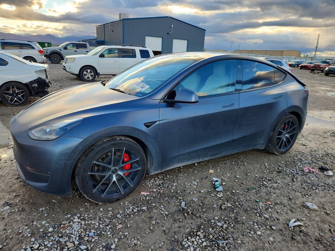 Vista de 2021 TESLA MODEL Y, ángulo 1