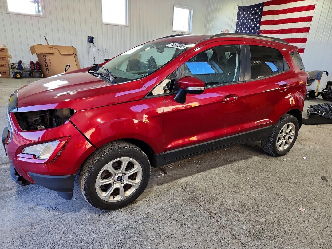 Vista de 2020 FORD ECOSPORT SE, ángulo 1