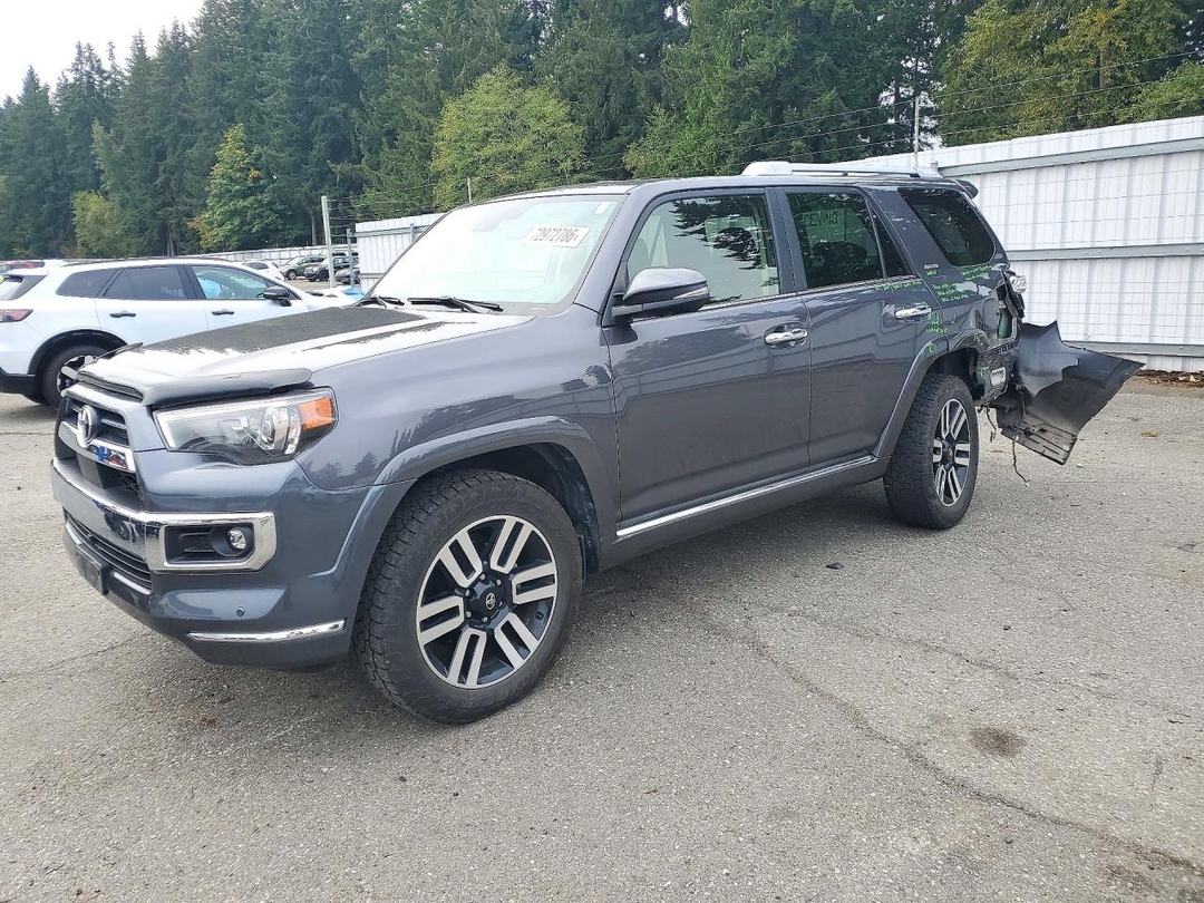 Вид 2022 TOYOTA 4RUNNER LIMITED, угол 1