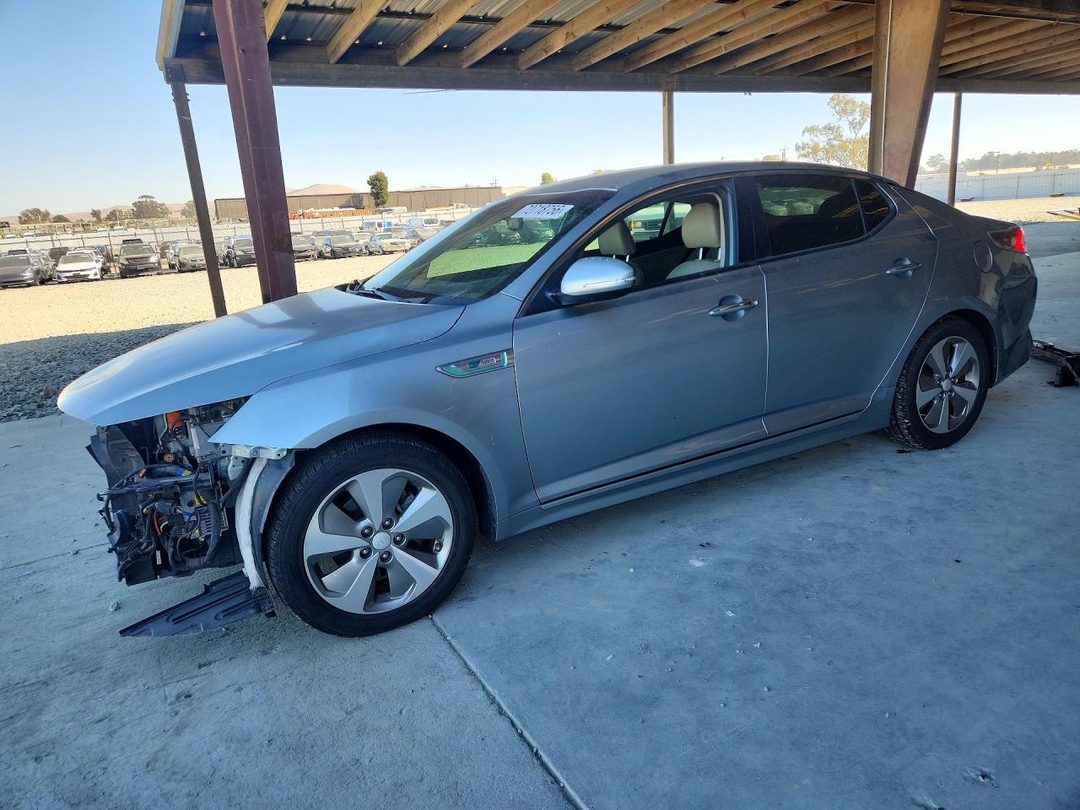 Vedere 2015 KIA OPTIMA HYBRID, unghi 1