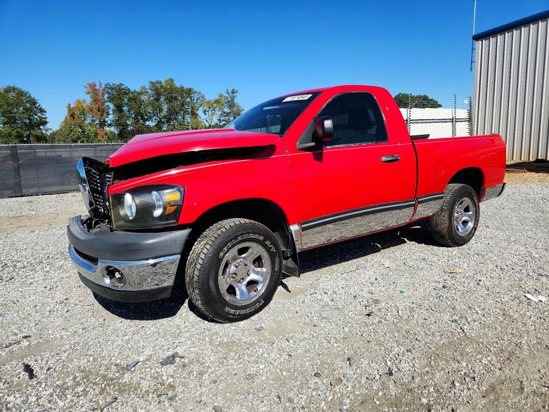 Vista de 2006 DODGE RAM 1500 ST, ángulo 1