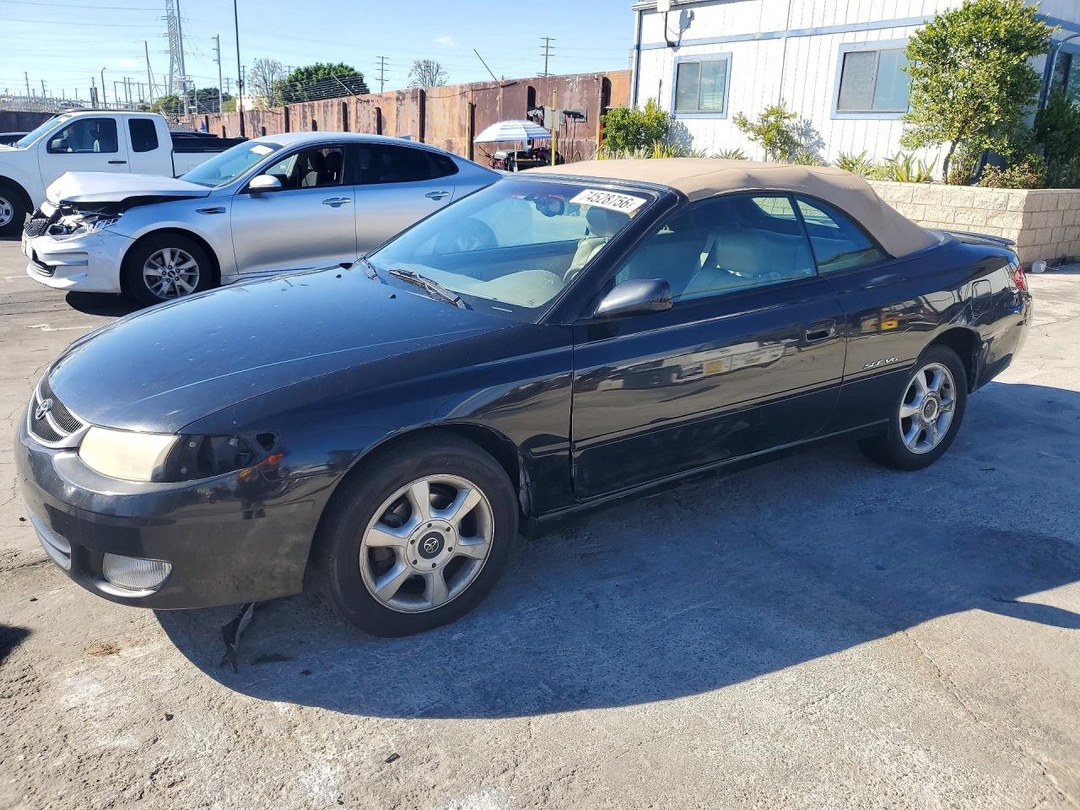 Vista de 2000 TOYOTA CAMRY SOLARA SLE V6, ángulo 1