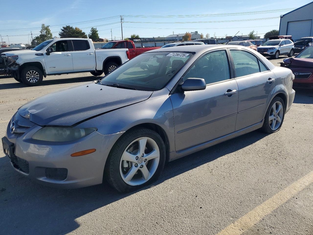 Vue de 2008 MAZDA 6 I, angle 1