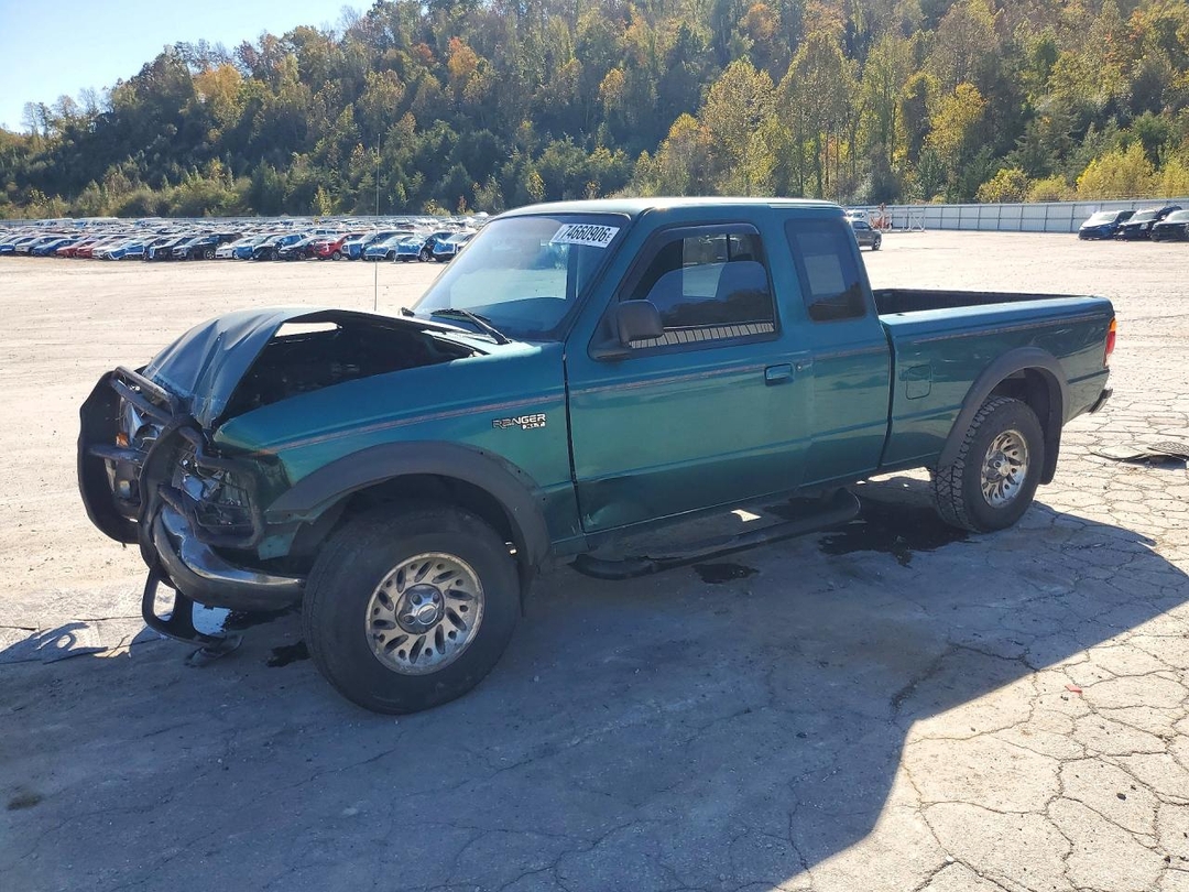 Vue de 1998 FORD RANGER SUPER CAB, angle 1