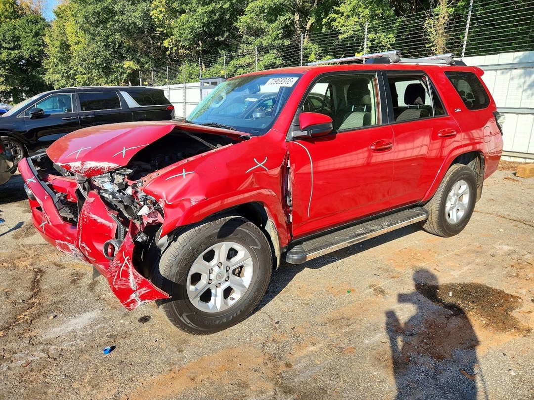 Vista de 2027 TOYOTA 4RUNNER, ángulo 1