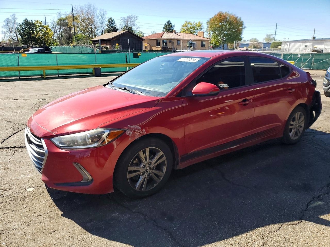 Вид 2017 HYUNDAI ELANTRA VALUE EDITION, угол 1