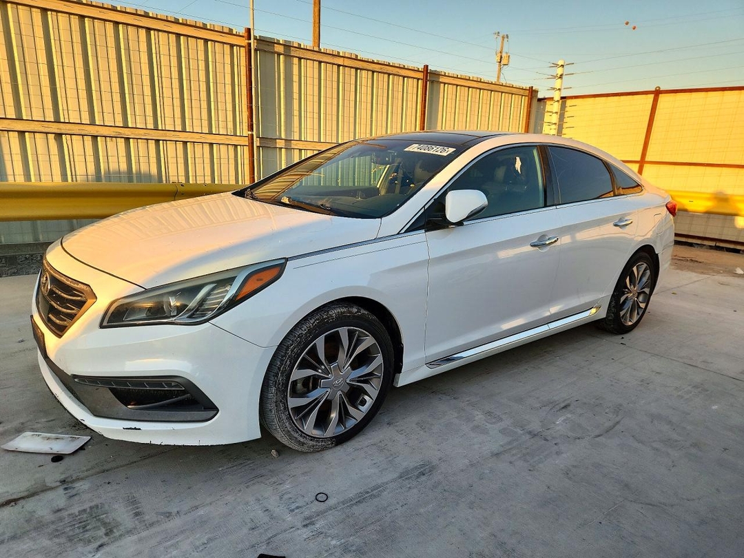 Vista de 2017 HYUNDAI SONATA LIMITED 2.0T, ángulo 1