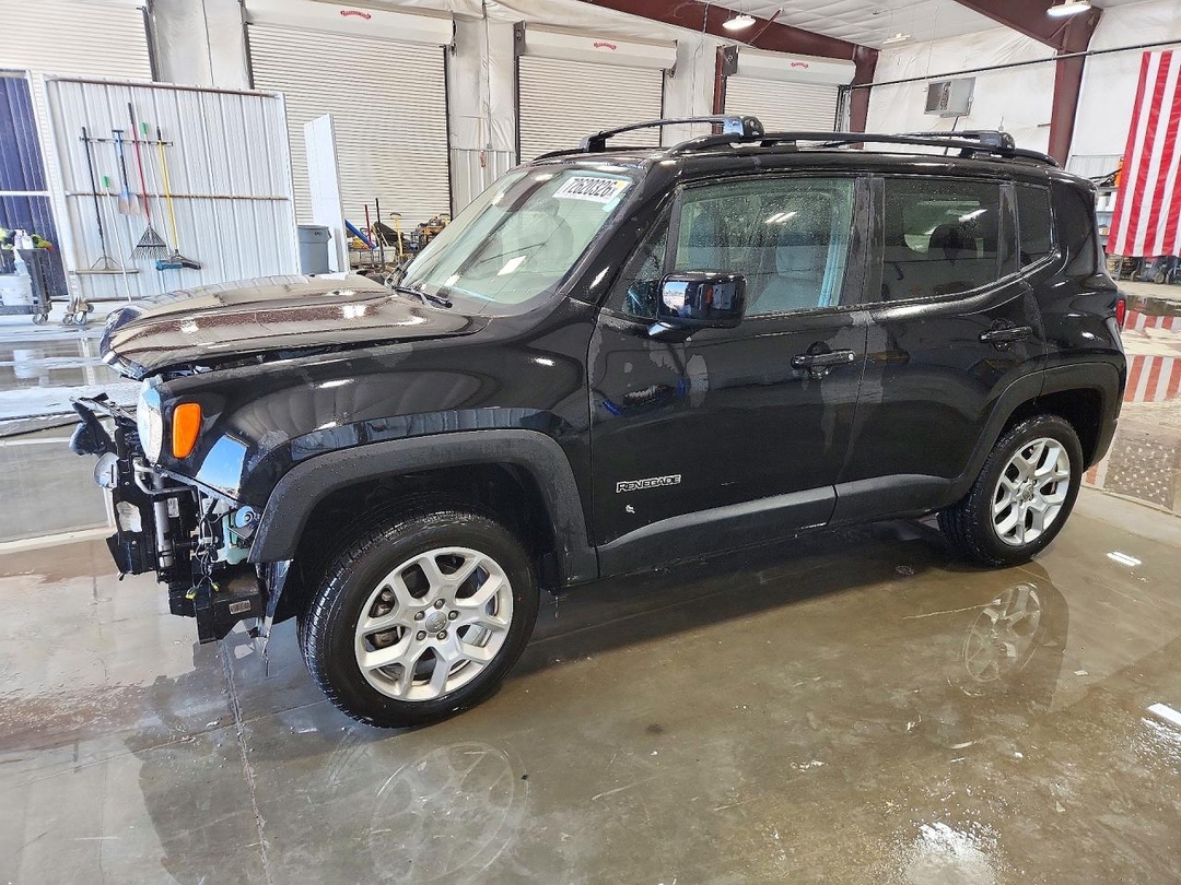 Vue de 2018 JEEP RENEGADE LATITUDE, angle 1