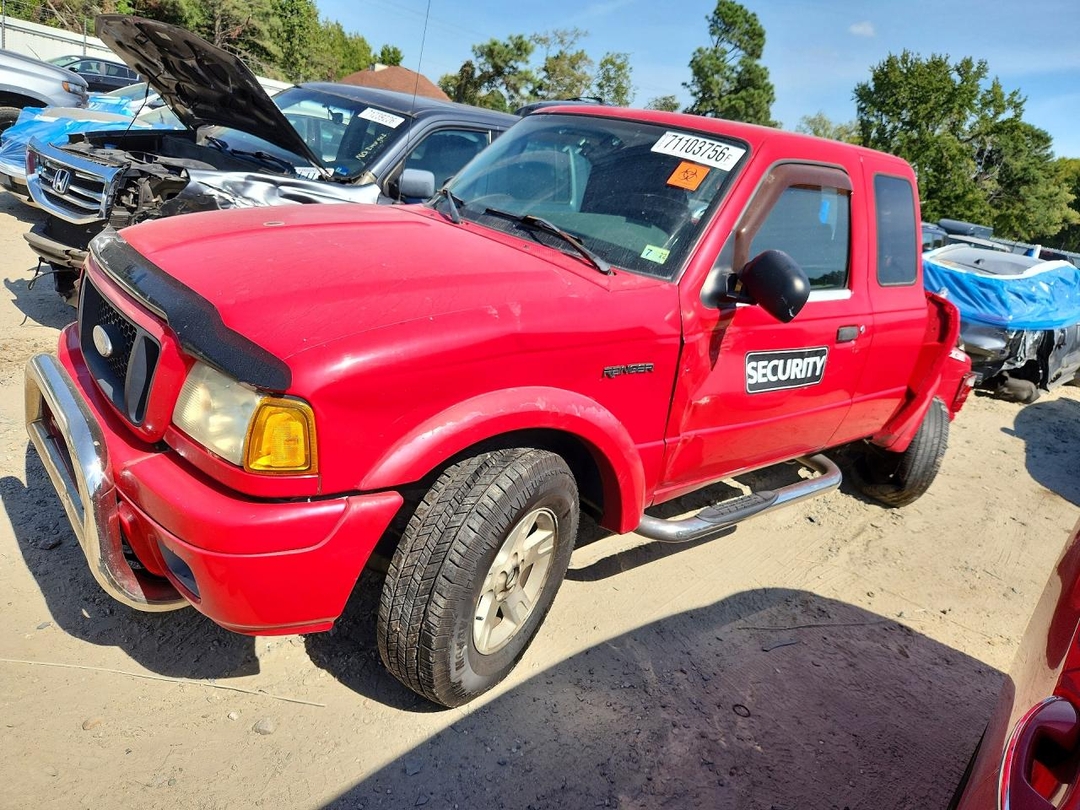 منظر 2005 FORD RANGER SUPER CAB، زاوية 1