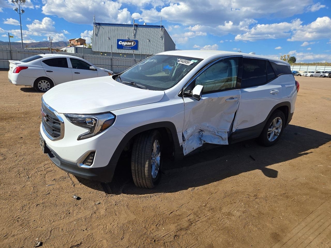 منظر 2019 GMC TERRAIN SLE، زاوية 1