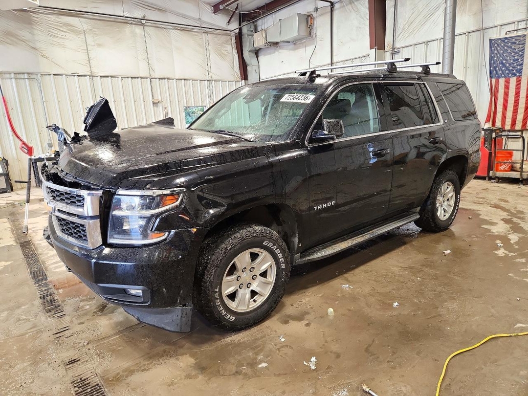 Вид 2015 CHEVROLET TAHOE K1500 LT, угол 1