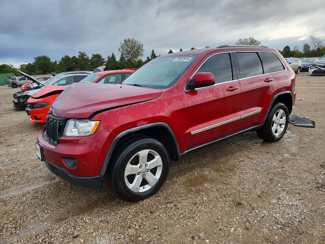 Vue de 2012 JEEP CHEROKEE LAREDO, angle 1
