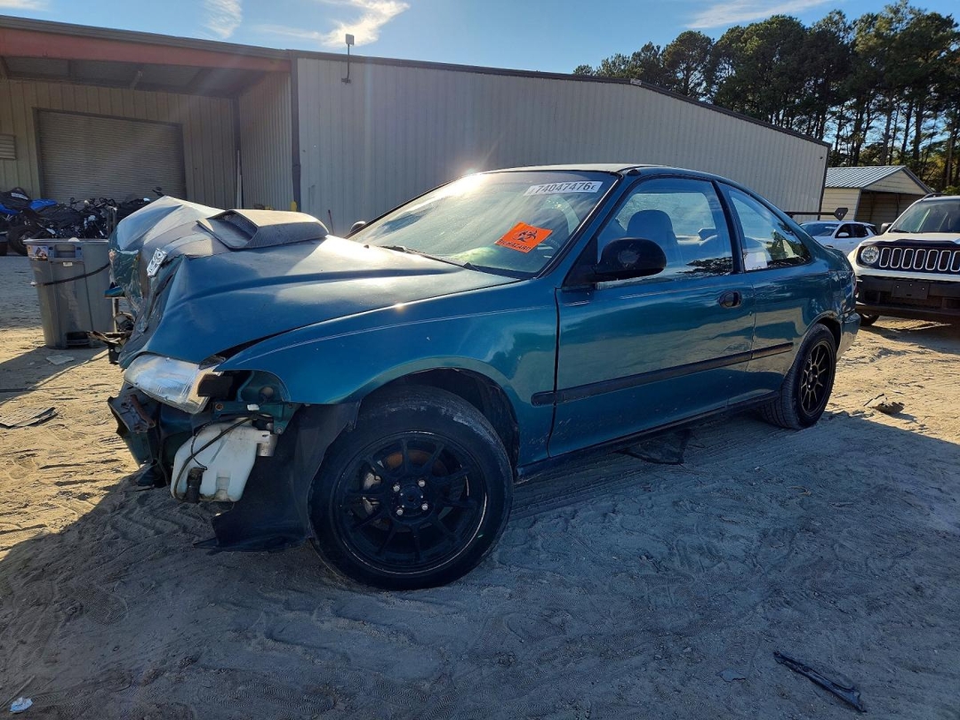 Vue de 1995 HONDA CIVIC DX, angle 1
