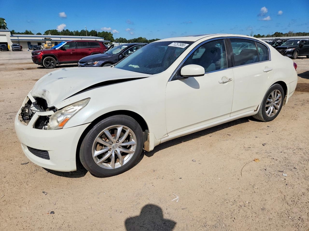 منظر 2007 INFINITI G35 BASE، زاوية 1