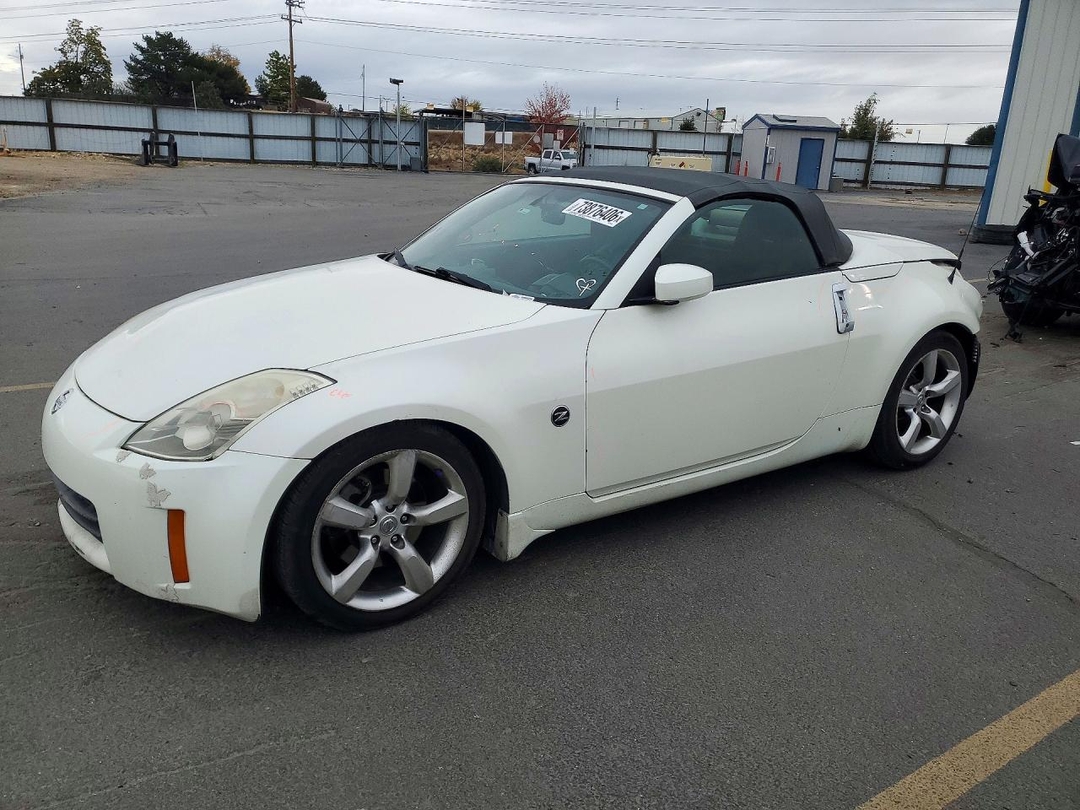 Vista de 2008 NISSAN 350Z ENTHUSIAST, ángulo 1