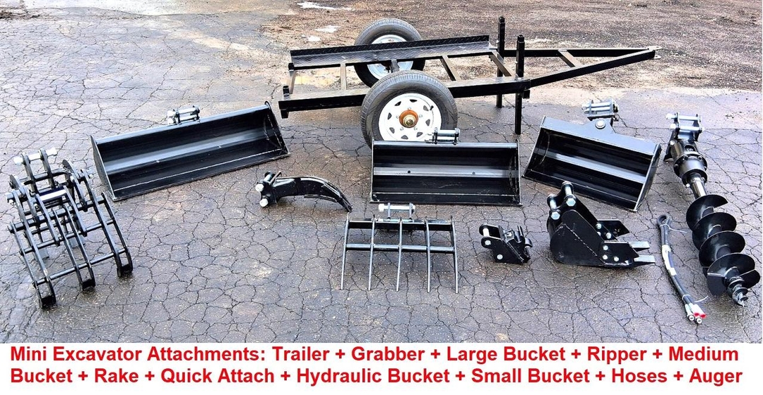 منظر 2027 OTHERS MINI EXCAVATOR ATTACHMENTS، زاوية 1
