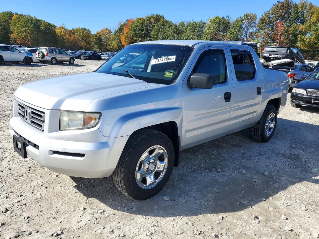 Vue de 2007 HONDA RIDGELINE RT, angle 1