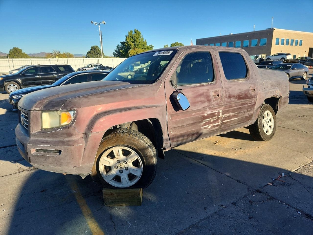 Vista de 2007 HONDA RIDGELINE RTL, ángulo 1