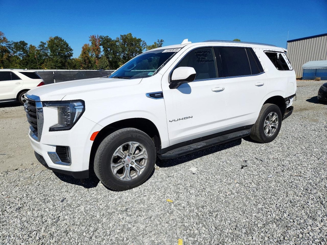 Vista de 2024 GMC YUKON SLE, ángulo 1