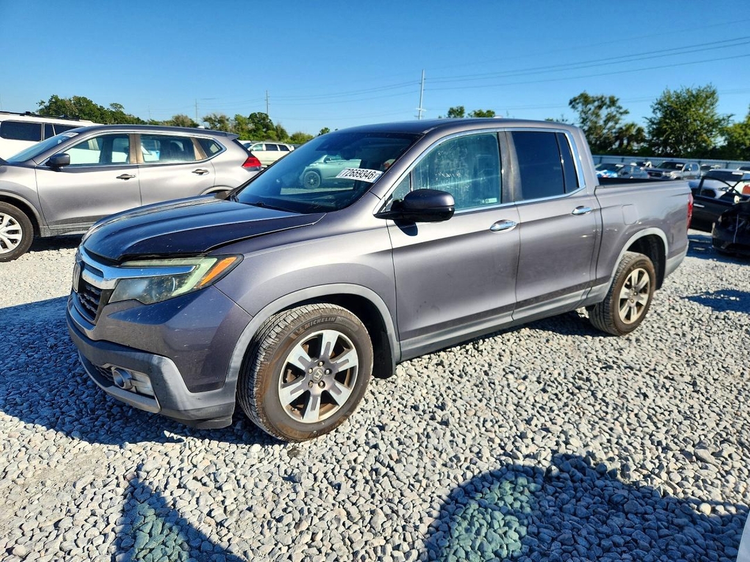 منظر 2019 HONDA RIDGELINE RTL، زاوية 1