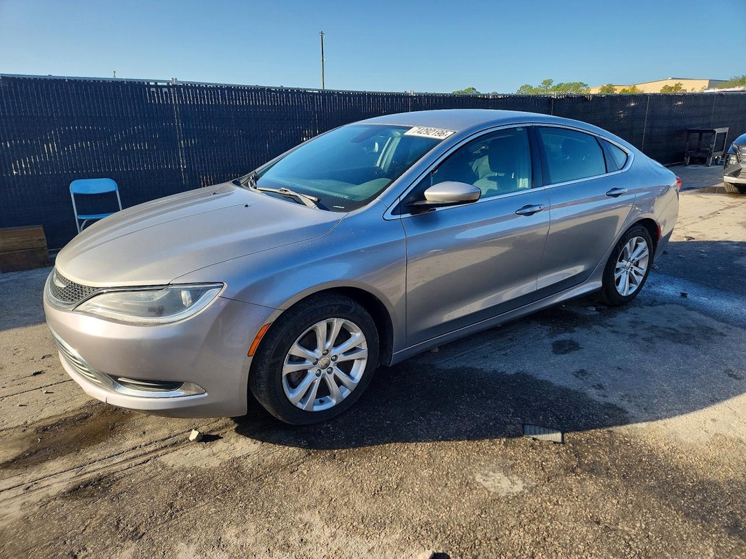 منظر 2016 CHRYSLER 200 LIMITED، زاوية 1