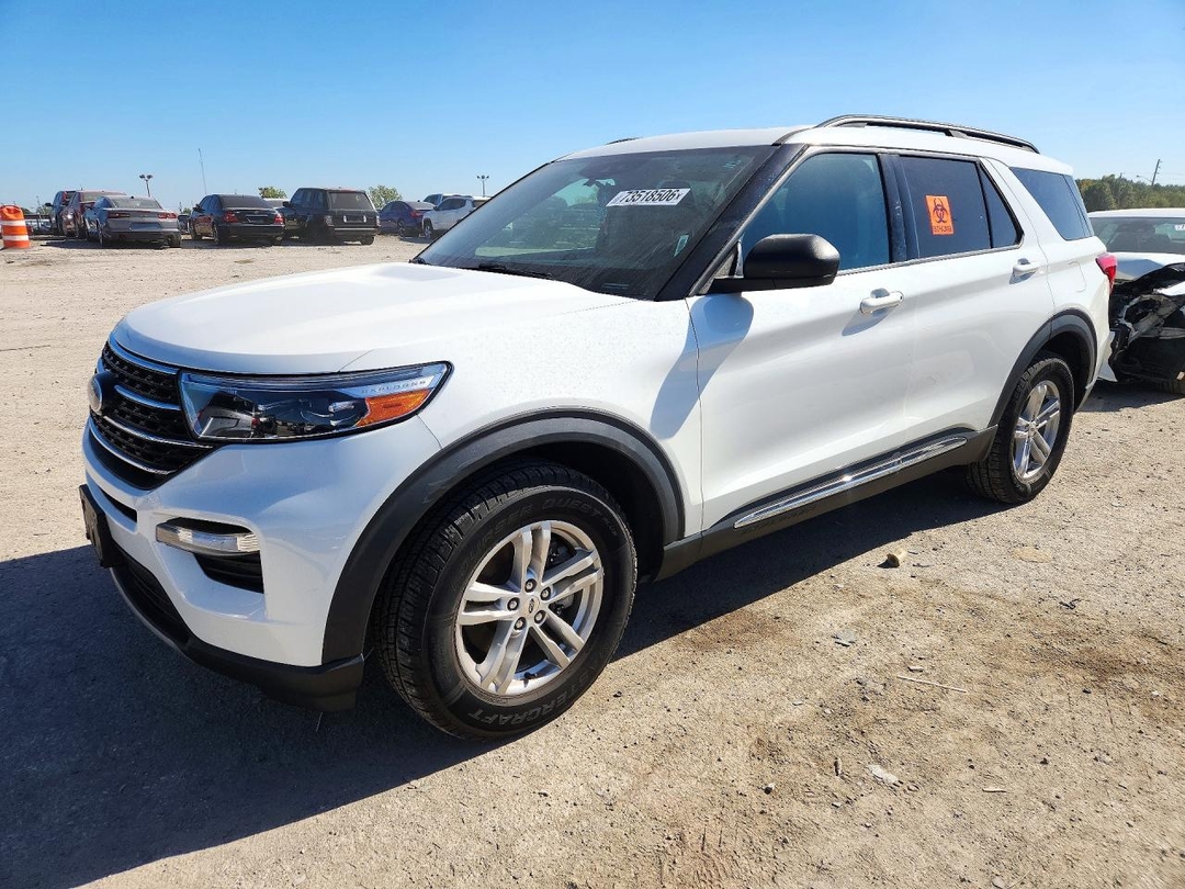 Vedere 2020 FORD EXPLORER XLT, unghi 1