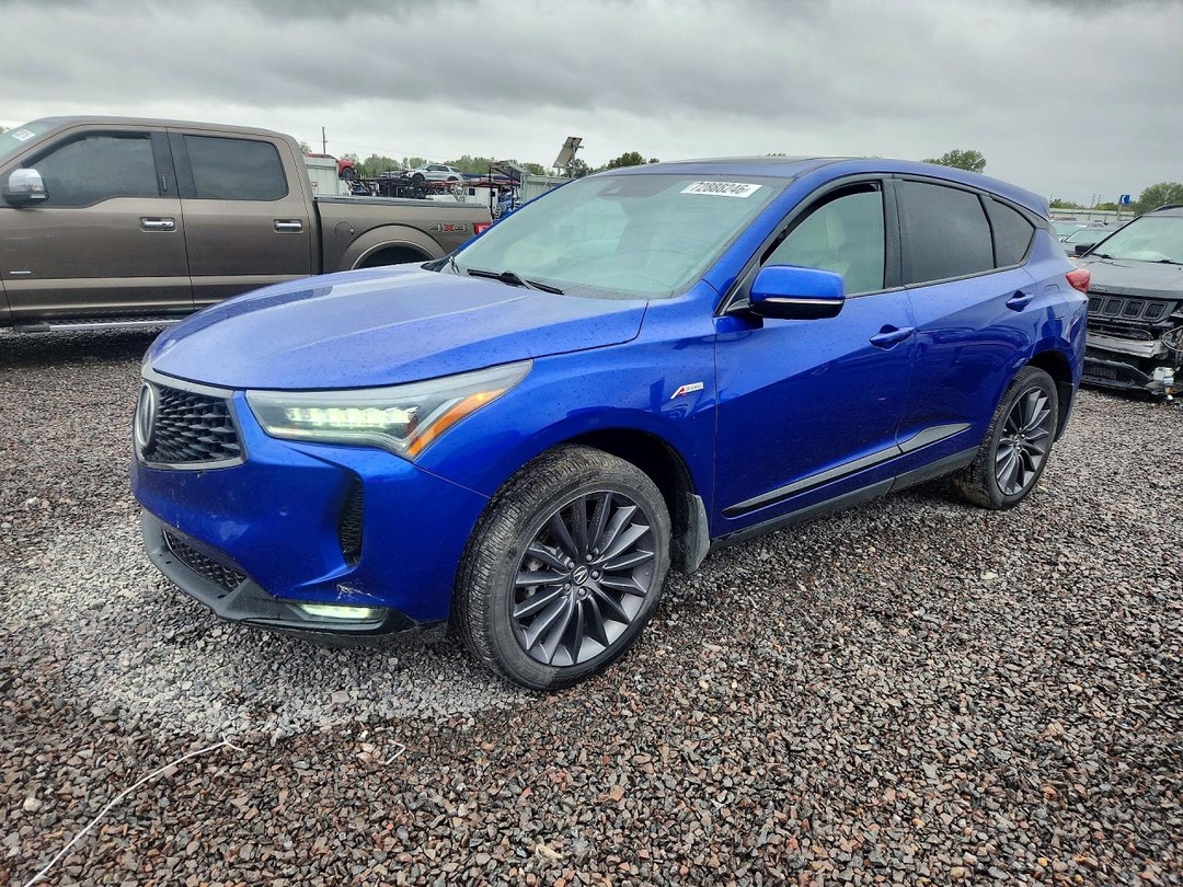 Vue de 2023 ACURA RDX A-SPEC ADVANCE, angle 1