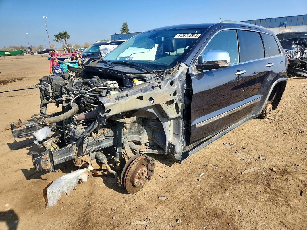 Vue de 2012 JEEP GRAND CHEROKEE LIMITED, angle 1