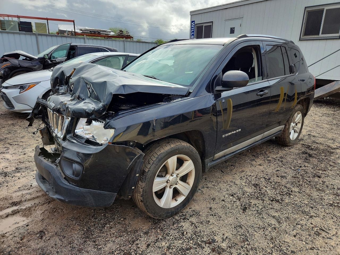 Вид 2011 JEEP COMPASS SPORT, угол 1