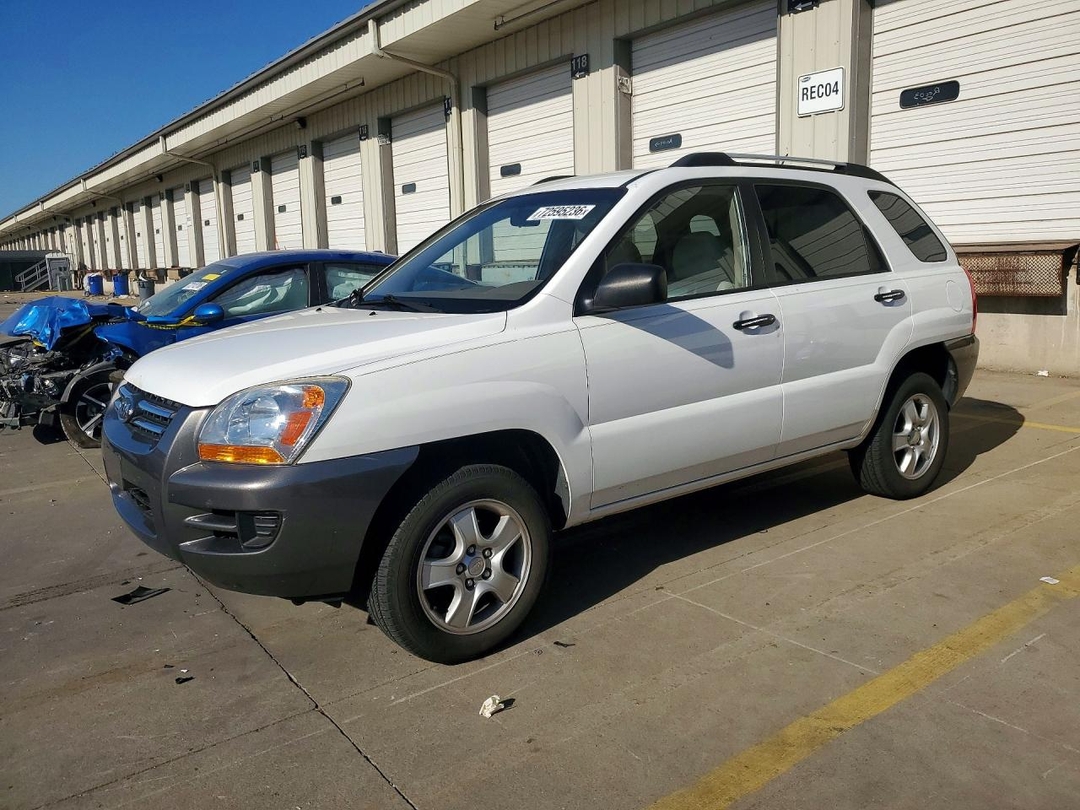 Vue de 2007 KIA SPORTAGE LX, angle 1