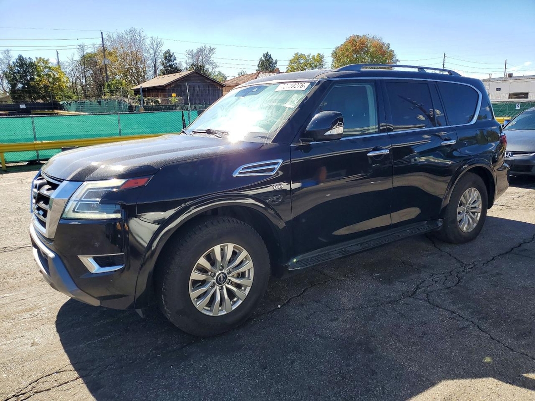 Vista de 2021 NISSAN ARMADA SV, ángulo 1