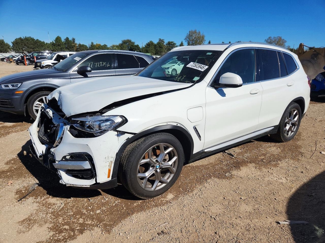 Vedere 2020 BMW X3 XDRIVE30E, unghi 1