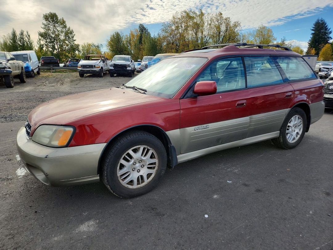 Вид 2004 SUBARU LEGACY OUTBACK LIMITED, угол 1