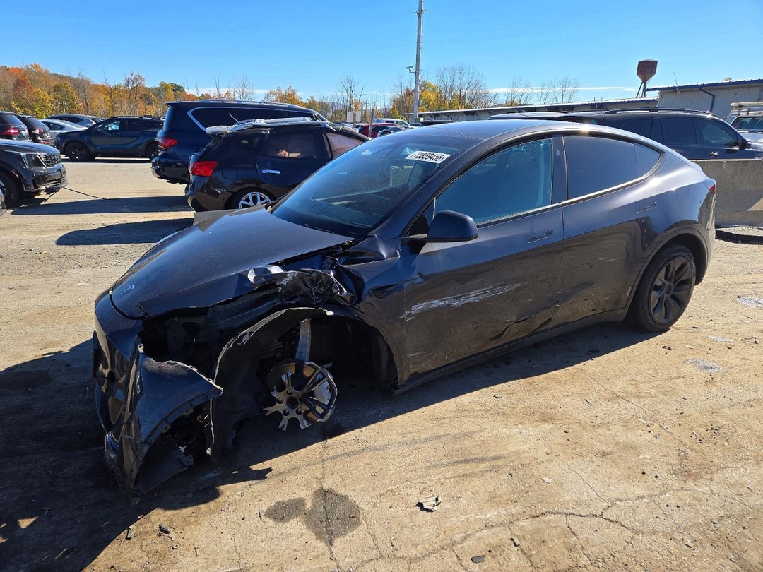2024 TESLA MODEL Y view, angle 1