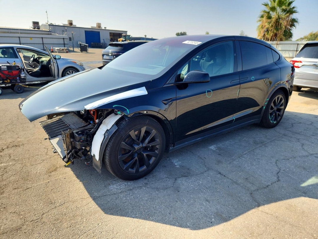 منظر 2023 TESLA MODEL X، زاوية 1