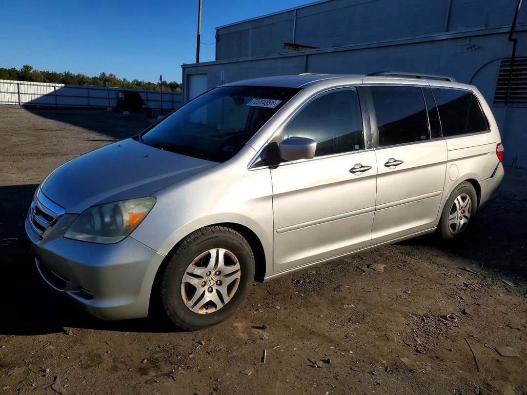 Вид 2007 HONDA ODYSSEY EX, угол 1
